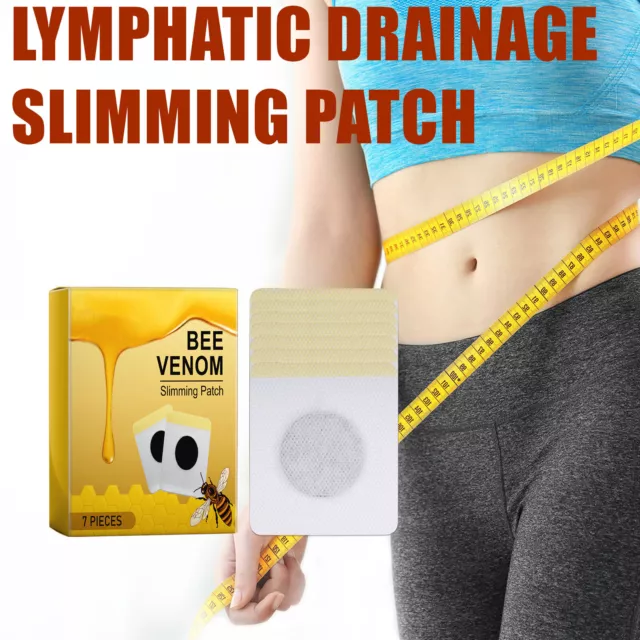 7Pcs Bienengift Abnehmen Patch Slimming Patch Detox Schlankheitspflaster Slim