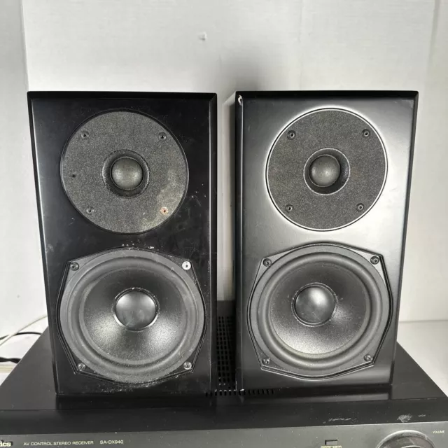Totem Acoustic Pair of Mite Black Speakers 8 OHM "20-80 Watt" Made In Canada
