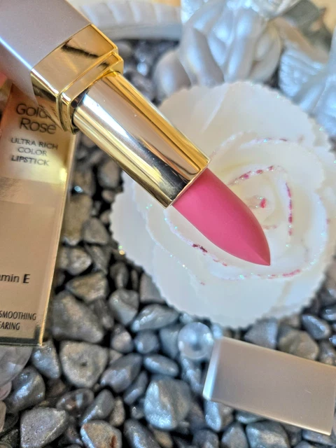 Rouge à Lèvres Golden Rose Ultra Riche Vitamine E - Teinte 60 Coco, 4.5g, Neuf Sans Parabens