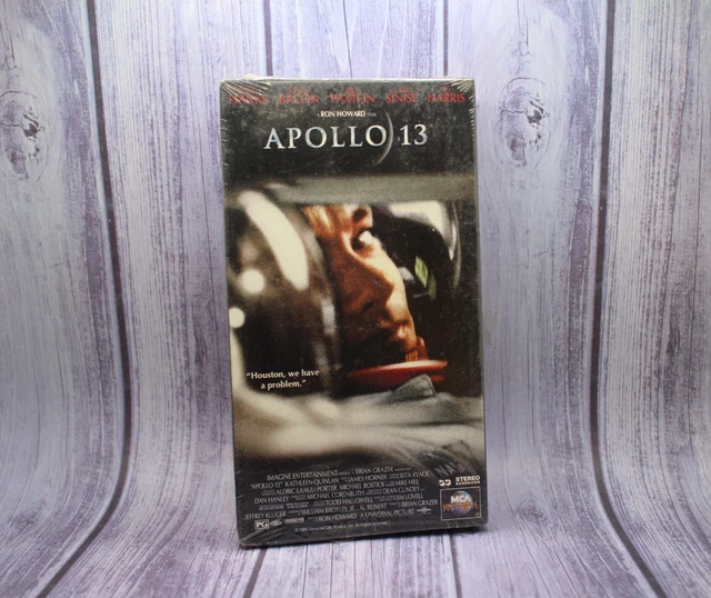 RARE APOLLO 13 VHS Tape Tom Hanks 1995 Movie NEW SEALED Space NASA Ron ...