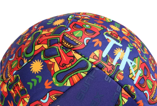 Volleyball Tropical Tiki Gr. 5 Beachball Funball Neopren Beach Ball Sunflex 3