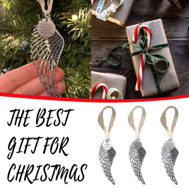 Angel Pendant Memorial Christmas Gift Tree Decoration Dad New Mum Grandad M4S4