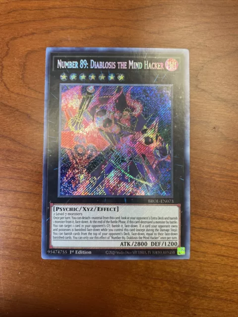 Yu-Gi-Oh! Card of The Day! on X: 1597. Number 89: Diablosis the