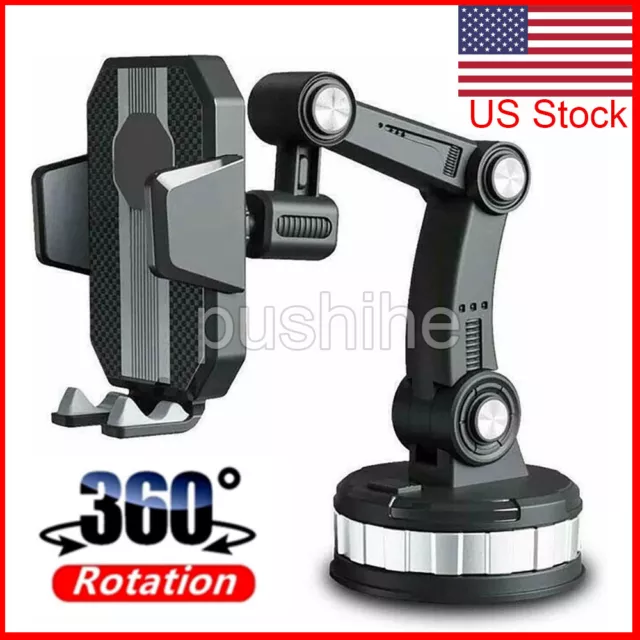 Universal Car Truck Mount Phone Holder Stand Dashboard/Windshield For Cell Phone