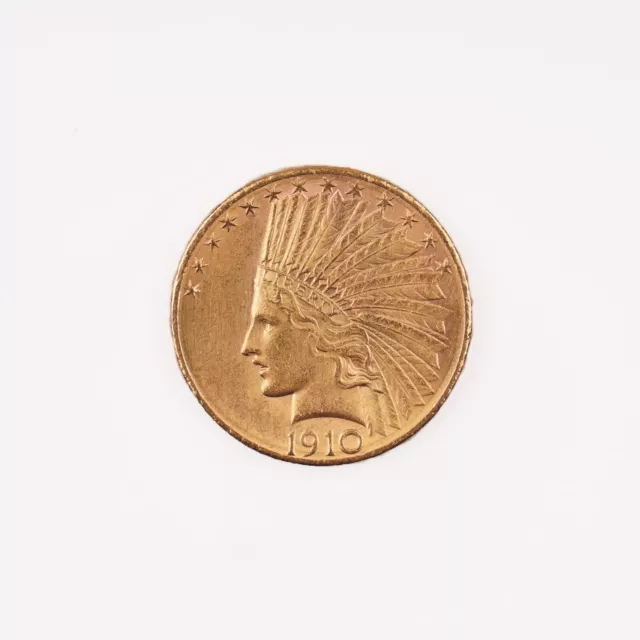 Usa Gold Münze 10$ Indian Head 1910 D