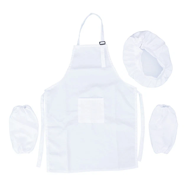 3 pz abito bambino per cucinare e giocare impostazione cosplay