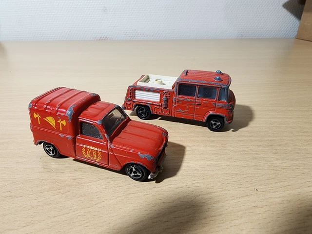 ENSEMBLE VOITURE + citerne Sapeurs Pompiers MAJORETTE - Sous blister EUR 12,00 - FR ENSEMBLE VOITURE + citerne Sapeurs Pompiers MAJORETTE - Sous blister EUR 12,00 - FR