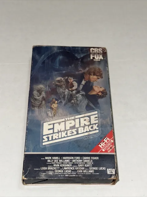 Star Wars the Empire Strikes Back BETA Betamax Tape VERY nice! HiFi George Lucas