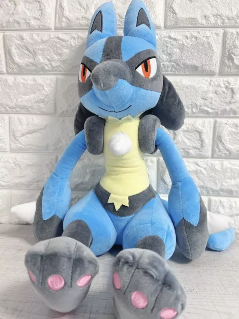 Pokémon Look at the Pokémon tail! Lucario Big Plush doll BANPRESTO New 2