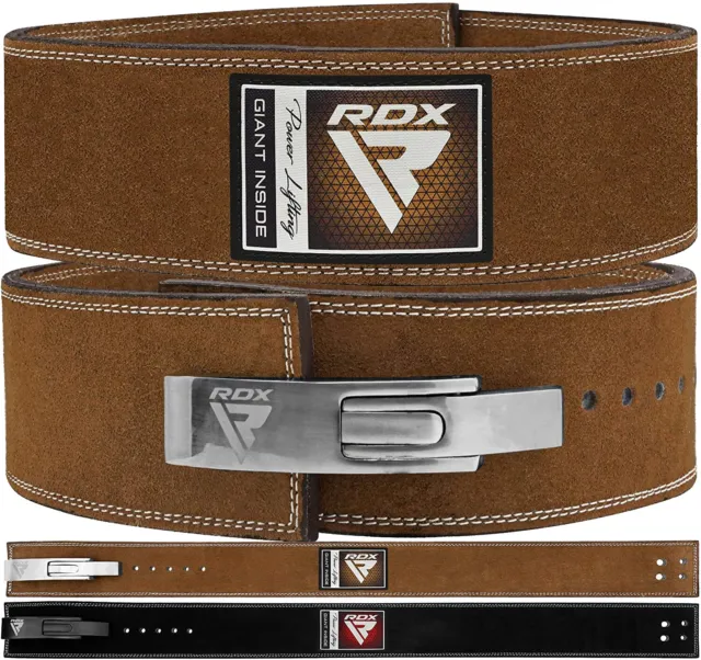 RDX Cintura Palestra Pelle Powerlifting Fitness Sollevamento Bodybuilding IT