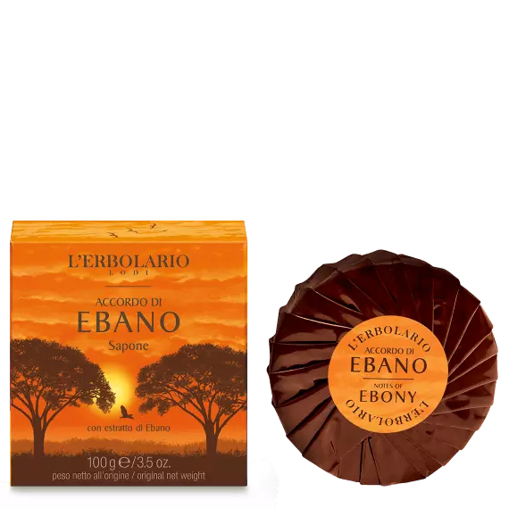 L'Erbolario Soap Notes of Ebony 100 g