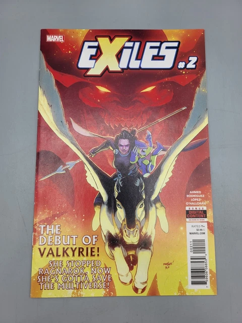 Exiles Vol 3 #2 June 2018 The Debut Of Valkyrie Illustrated Marvel Comic Book