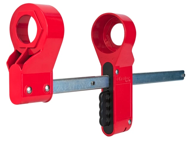 MASTER LOCK S3922 Blind Flange Lockout, 1/2 to 3 in Pipe Size