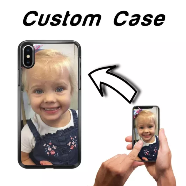 Custom Photo Collage Phone Case Cover Personalised Picture for Samsung & iPhone