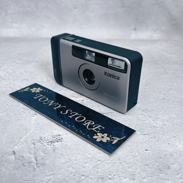 The Konica Big Mini Jr BM-20 is a minimalist, pocket-sized