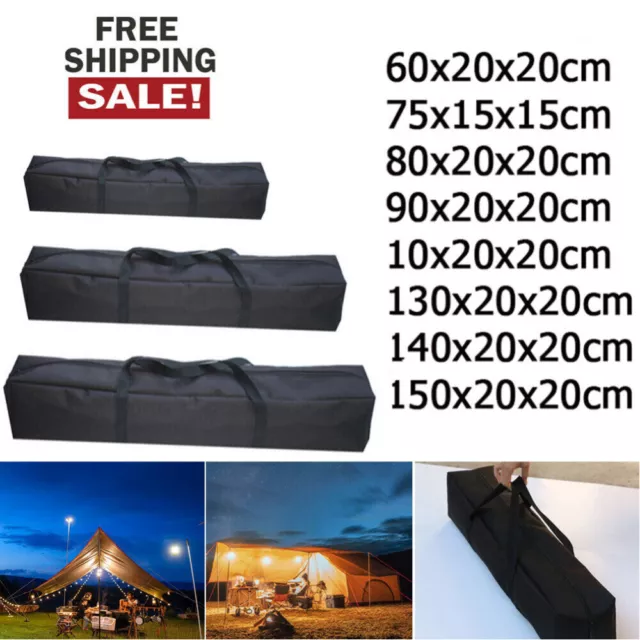 Foldable Canopy Pole Bag Camping Tent Storage Bag Outdoor Picnic Oxford Handbag 3