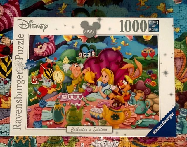 RAVENSBURGER DISNEY ALICE In Wonderland Collector's Edition 1000 Piece