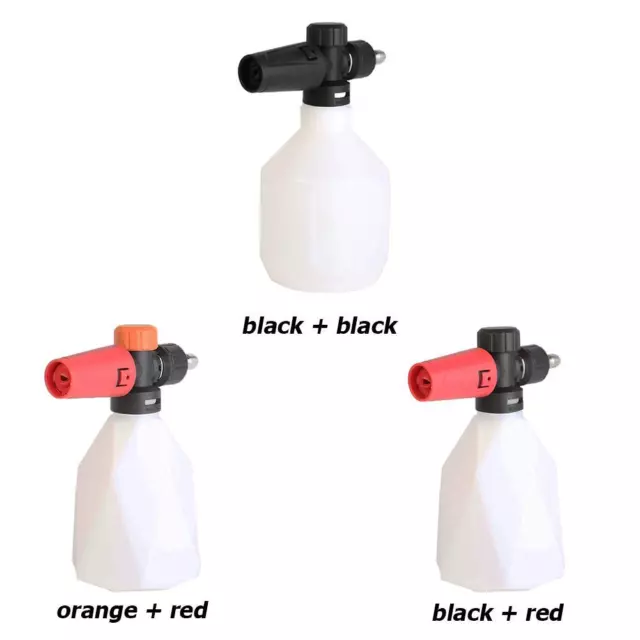 500ml Car Wash Pressure Washer Snow Foam Lance Cannon G1/4 Quick Release 16MPa 2