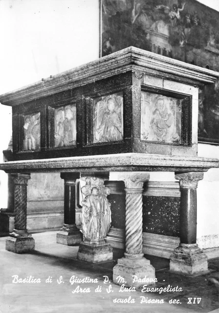 Al14-61D) Padova Basilica Di S Giustina Arca S Luca Evangelista
