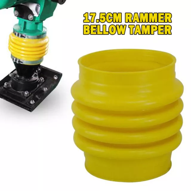 Bellows Boot Dia 17.5cm for Wacker Rammer Jumping Jack Compactor Tamper Yellow