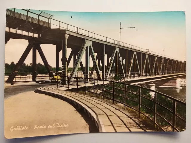 Galliate (Novara). Ponte sul Ticino.