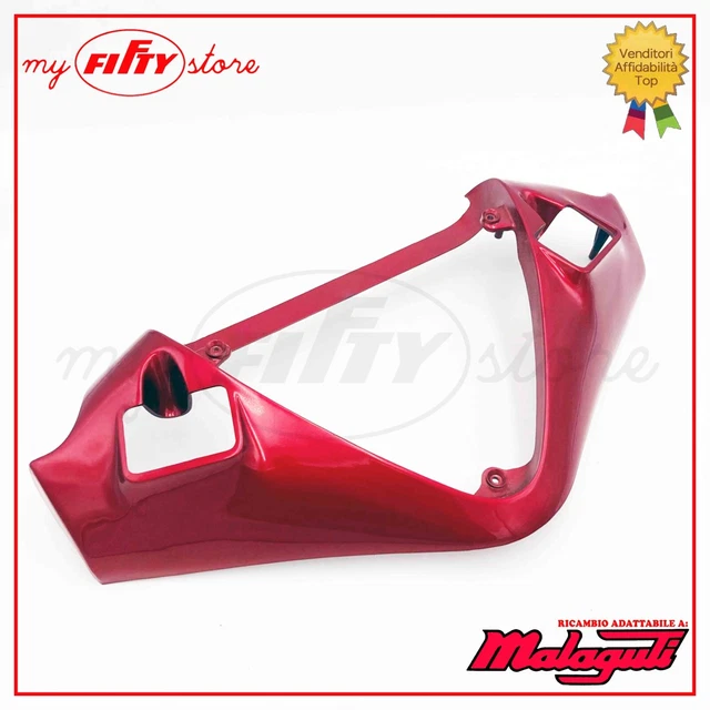 Carena cruscotto superiore ROSSO METALLIZZATO doppio disco Malaguti F12 PHANTOM Carena cruscotto superiore ROSSO METALLIZZATO doppio disco Malaguti F12 PHANTOM