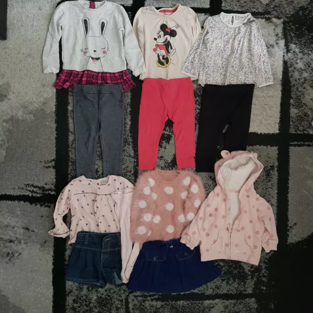 Pacchetto abbigliamento bambina età 12-18 mesi. Next, Junior J, M&S, F&F 2