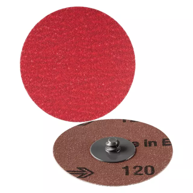 50 X Rhodius Keramikkornfiberscheibe Meule Abrasive Quick Ø 76 MM Grain 120