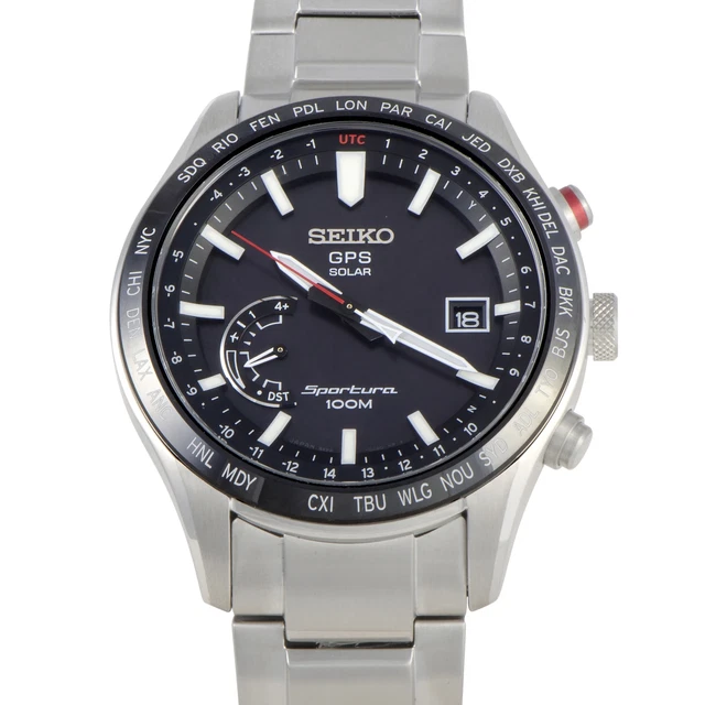 Seiko solar on sale sportura gps