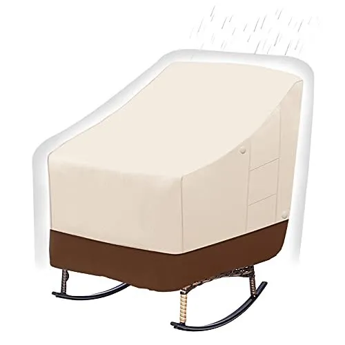 Tuyeho Patio Chair Covers Outdoor Rocking Chair Cover 600D Heavy Duty and Wat...