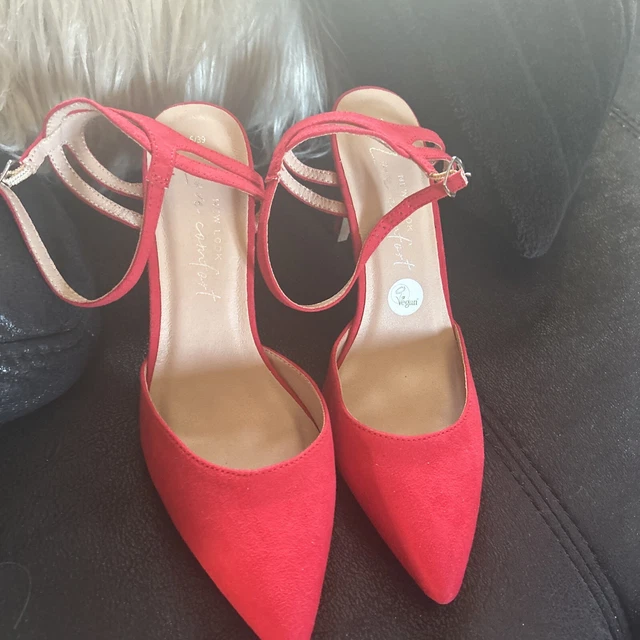 RED SHOES SIZE 6 New Look 15.00 PicClick UK