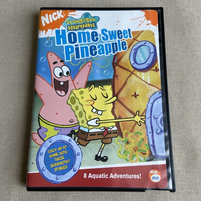 SPONGEBOB SQUAREPANTS Home Sweet Pineapple (DVD 2005 8 épisodes) Nickelodeon + EUR 6,62