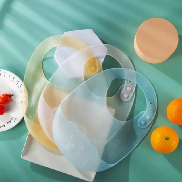 Infant Saliva Towel Adjustable Oil-proof Cartoon Bear Toddler Lunch Apron Saliva