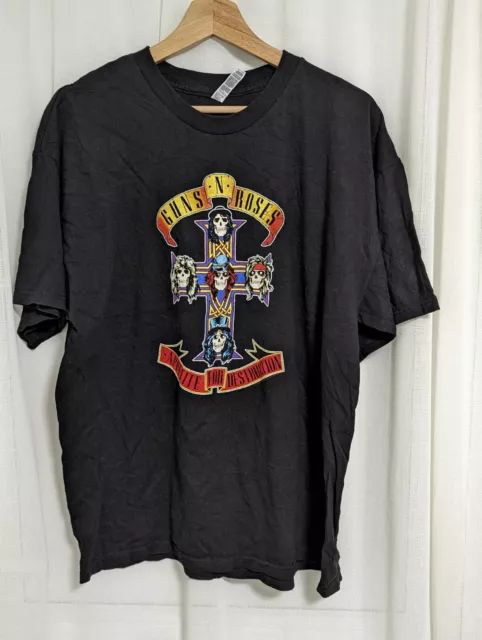 Guns N Roses T-Shirt Appetite For Destruction XL Black Official