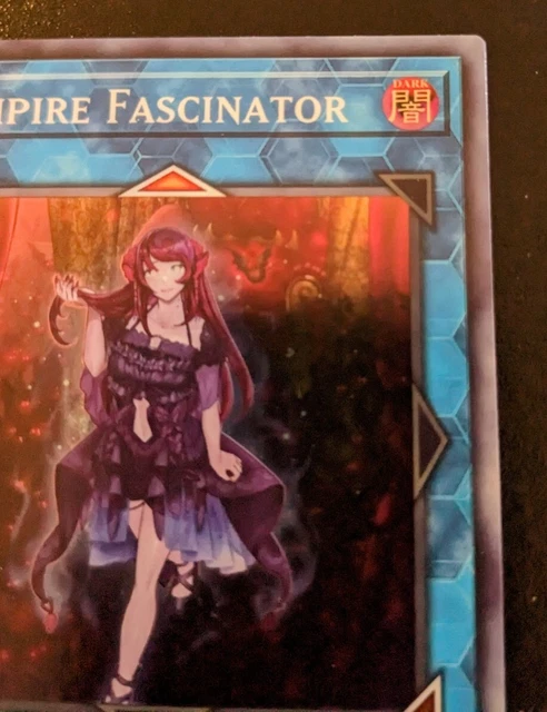 Vampire Fascinator BACH-EN048 1st Edition Super Rare Battle Of Chaos Yu-Gi-Oh 3