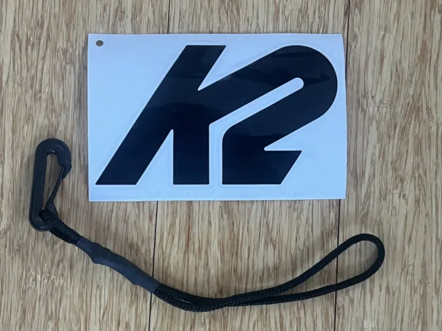 Brand New Burton Snowboard Leash with K2 Sticker