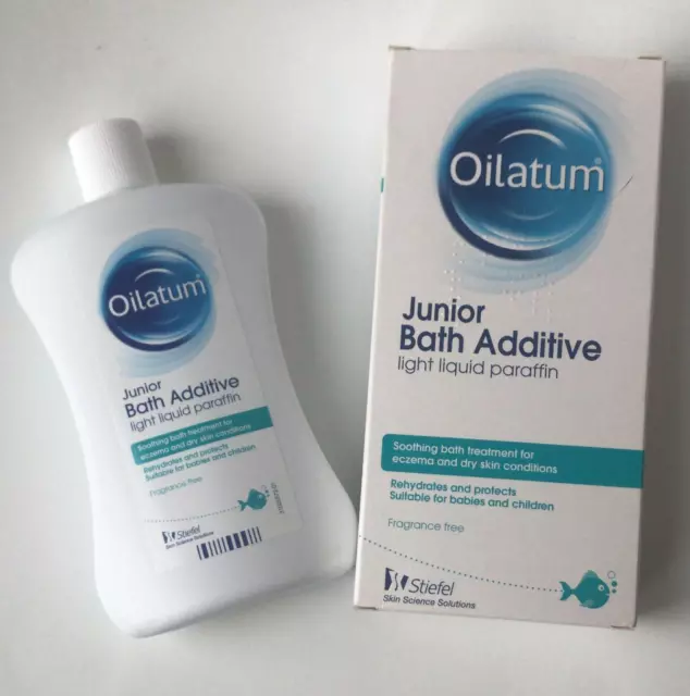 2 Oilatum Junior Bad Additiv für Ekzem Und Trockene Haut Emollient 300ml Exp-01