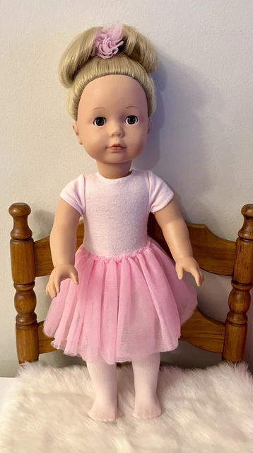 POTTERY BARN KIDS Gotz 18” Doll Melinda Special Edition Ballerina Blonde Hair