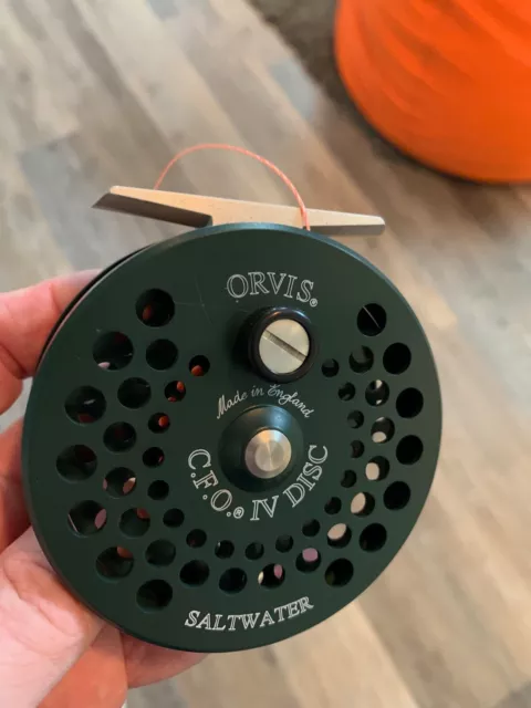 ORVIS CFO IV Disc Saltwater Fly Reel Made in England by BFR $299.95 -  PicClick