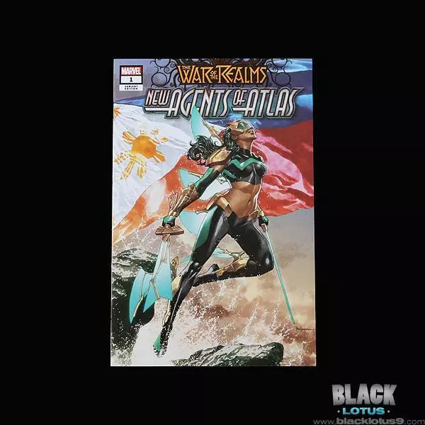 NEW War of the Realms New Agents of Atlas #1 Mico Suayan Wave Full Color Variant