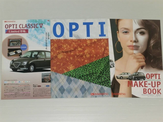 Catalog Only Daihatsu Opti L300S/L310S 1998.6 Accessories Special Edition Classi