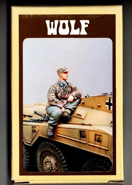 WOLF HORNET MODELS Waw 13 - Seated German Soldier Ww2 - 1/35 Resin Kit ...