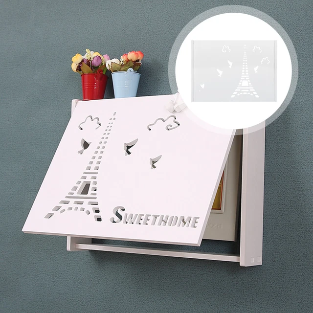 Caja Eléctrica Decoración WPC Distribución Rompedores Cajas Rompedor Caja Blanco