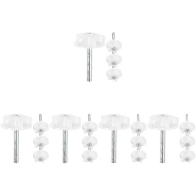 20 Pcs Bulloni Del Letto Bulloni Di Fissaggio Bulloni Per Mobili Piede A Vite