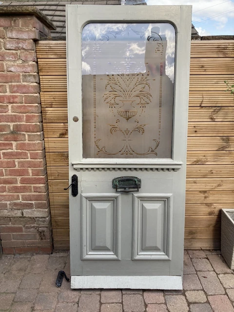 1920s original victorian door