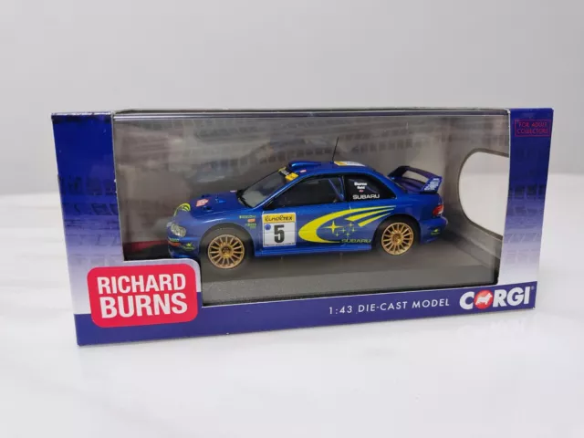 Corgi Vanguards VA12303 Subaru Impreza S5 WRC Richard Burns Rally Monte Carlo 99