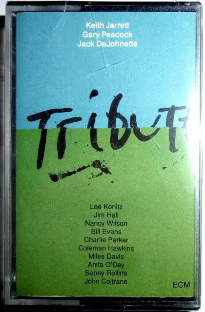 Keith Jarrett Trio - Tribute / 2 MC / OVP Sealed / 1990 ECM / Cassette Tape Jazz