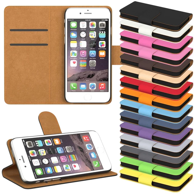 Étui Portable pour Apple IPHONE Clapet Coque Protection Rabattable Bumper