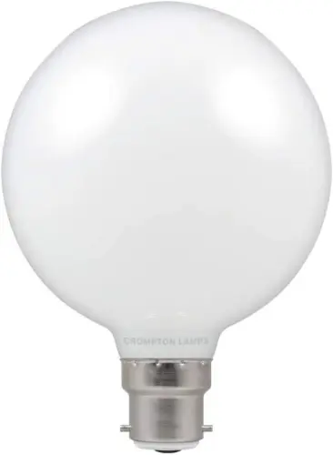 Crompton Lamps LED G95 Globe 7W BC-B22d Dimmable (60W Equivalent) 2700K...