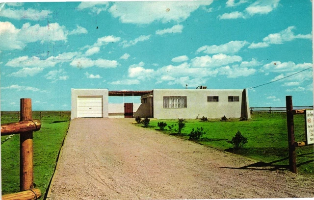 Postcard Valley of the Estancia Ranchettes Albuquerque New Mexico